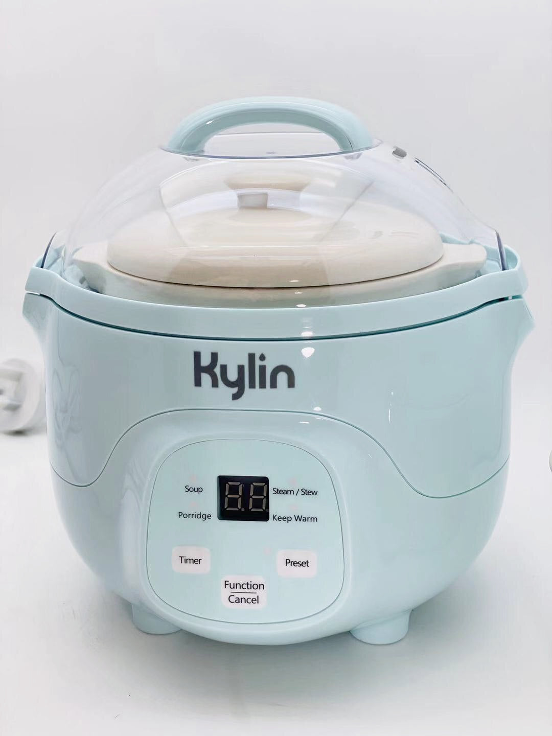 blue slow cooker