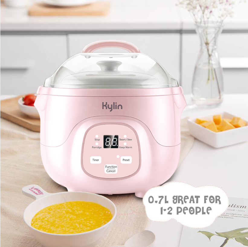 pink slow cooker