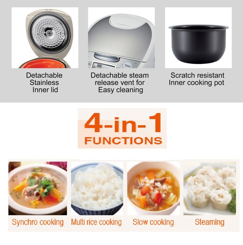 Tiger rice cooker made in Japan