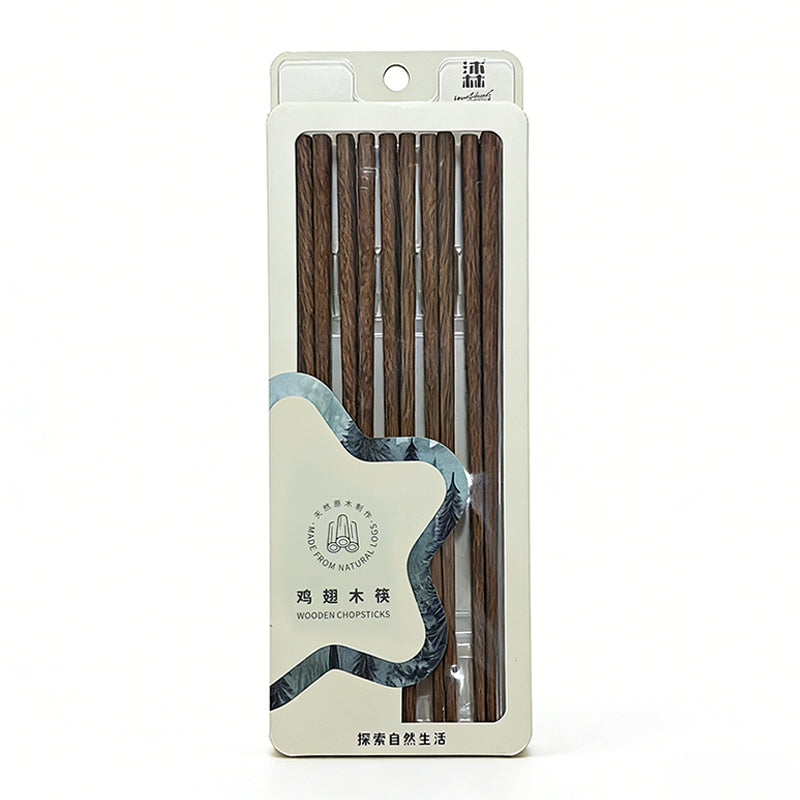 WoodLand Jichi Wood chopsticks 10 Pairs Set