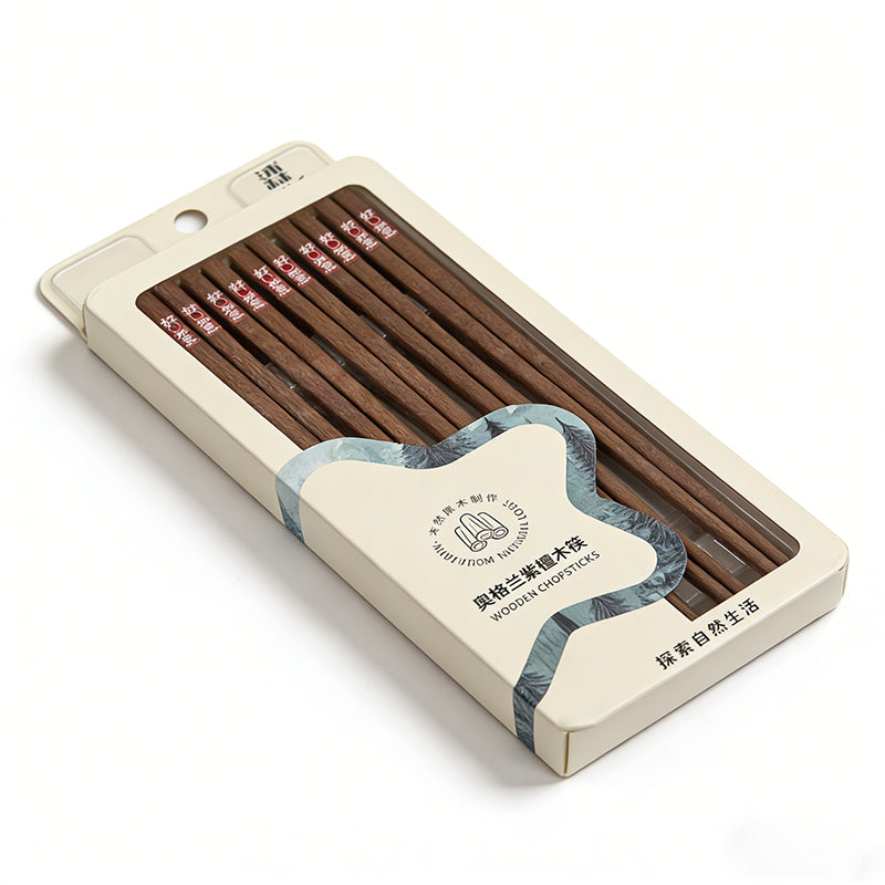 WoodLand Ogran Rosewood chopsticks 10 Pairs Set