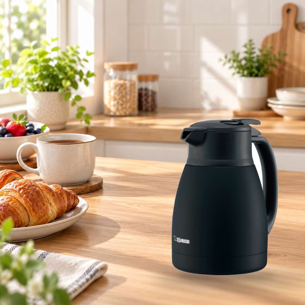 Zojirushi SH-HC10-BM Stainless Steel Vacuum Carafe/Handy Pot 1L Matte Black