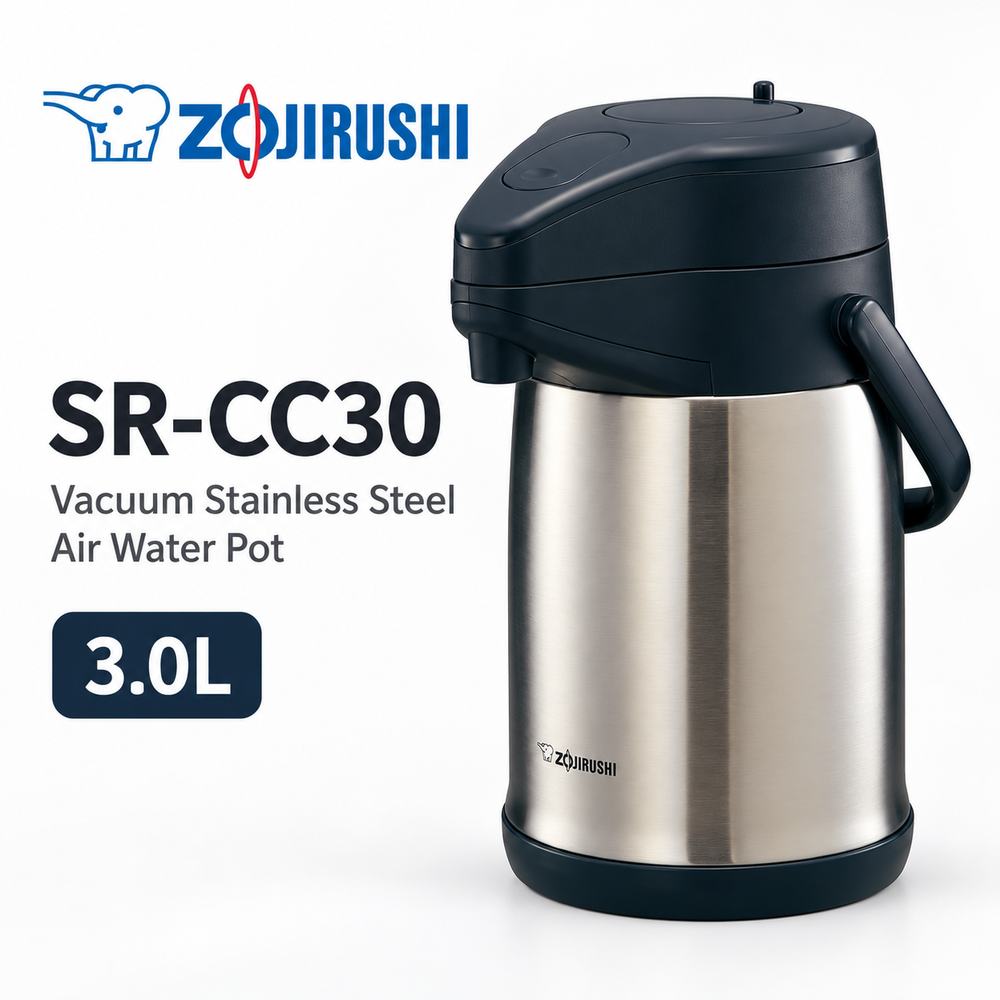 Zojirushi Vacuum Stainless Steel Water Dispenser Water Jug 3L