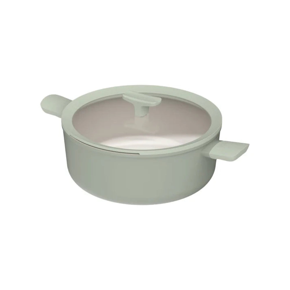 BergHOFF Balance Covered Stockpot 28cm 6.2L- Sage