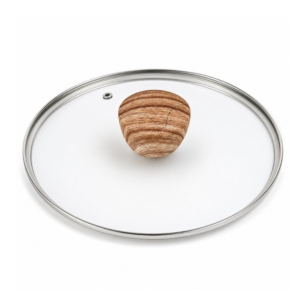 Hello Kitchen 32cm marble wok die cast aluminium