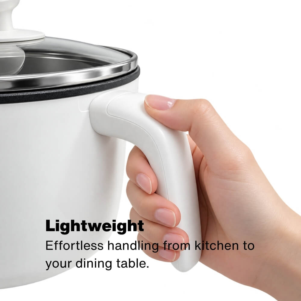 Kylin Mini Non-stick Multicooker Steam Rack Included White 1.2L 600~700W AU-K6412