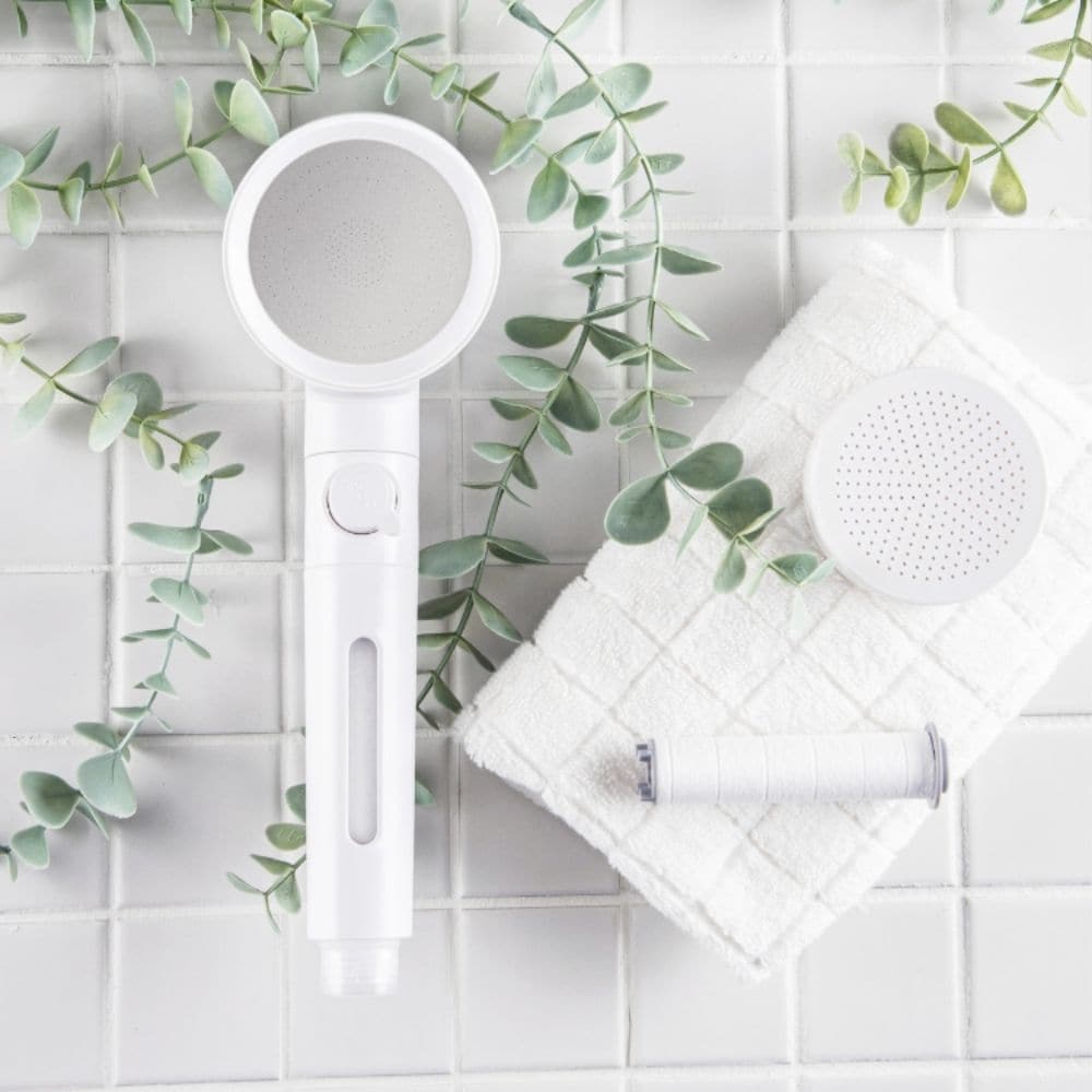 Kylin Shower Head Filter Set with Ceramic Ball & ON/OFF Control