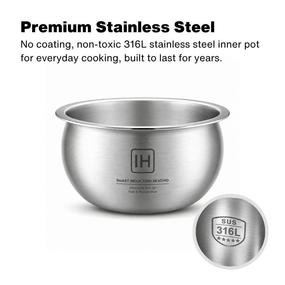 SUPOR IH Electric Stainless Steel Rice Cooker 3L AU-S2300