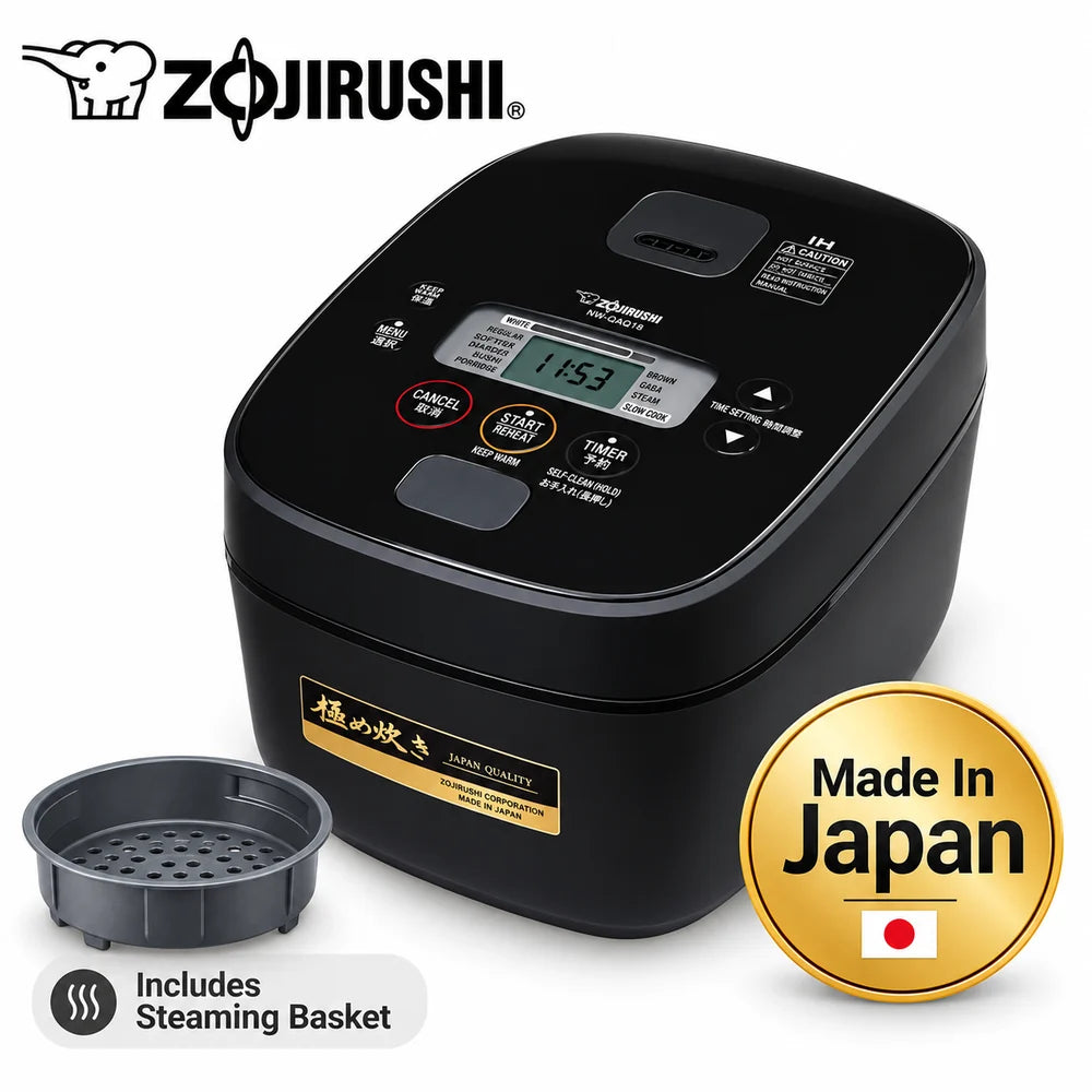 Zojirushi NW-QAQ18 IH Rice Cooker 10 Cups